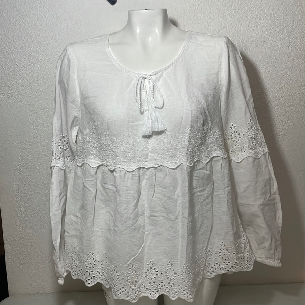 Style & Co. Top Womens Size S